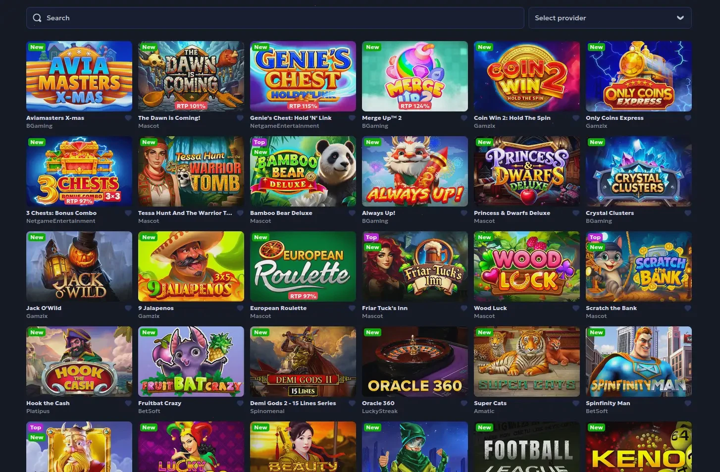 Nyxbets online casino overzicht